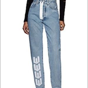 Off white jeans
